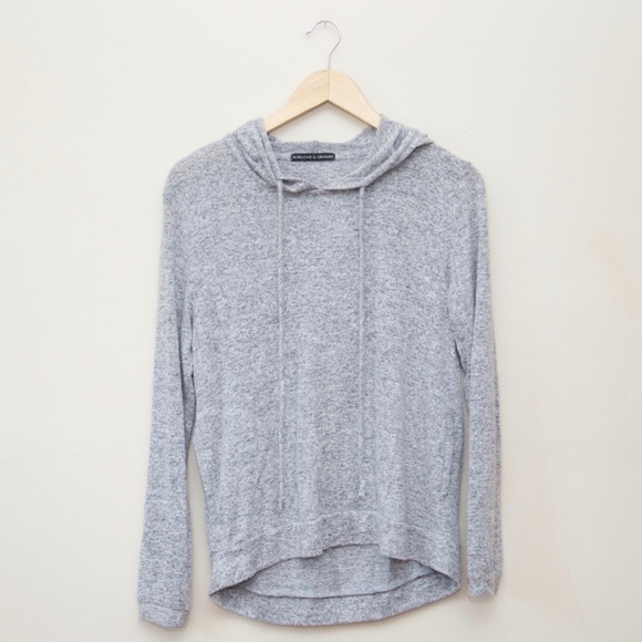 Harlowe & Graham Sweaters - Harlowe & Graham brushed fleece hood sweater